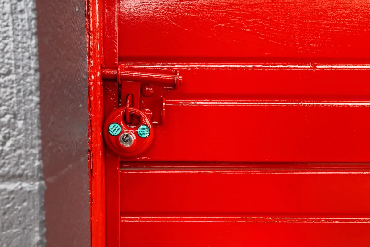 Unit locks KO Storage of Harrison, AR